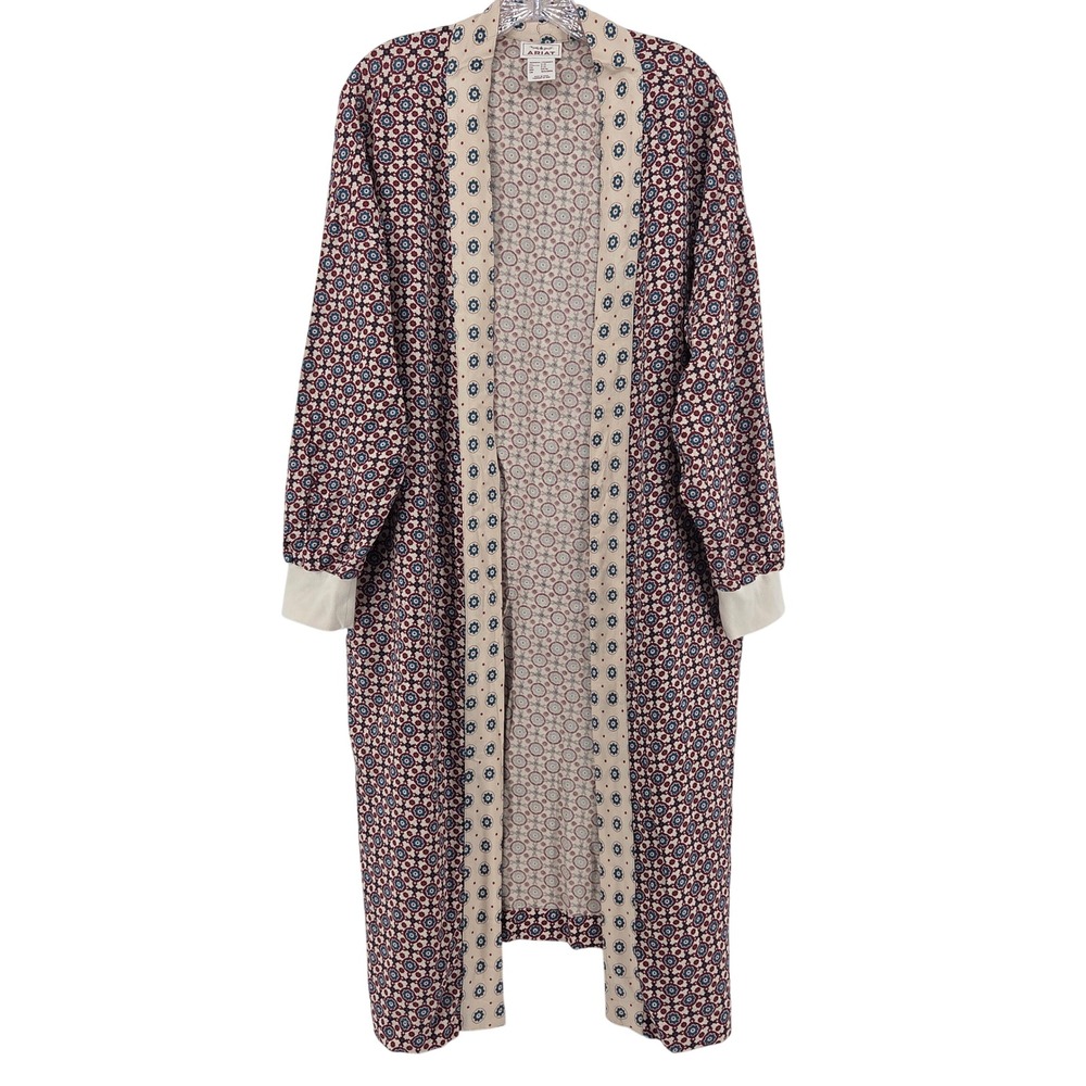 ARIAT‎ Kimono Cardigan Duster Small / Medium Boho Western Festival Southwestern